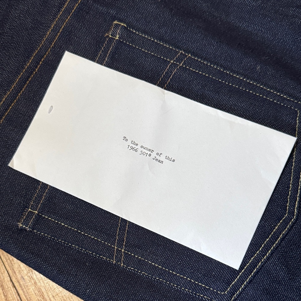 Levi's® Vintage Clothing
1966 501® ORIGINAL FIT MEN'S JEANS Shrink to Fit 34x34 - Picture 3 of 6